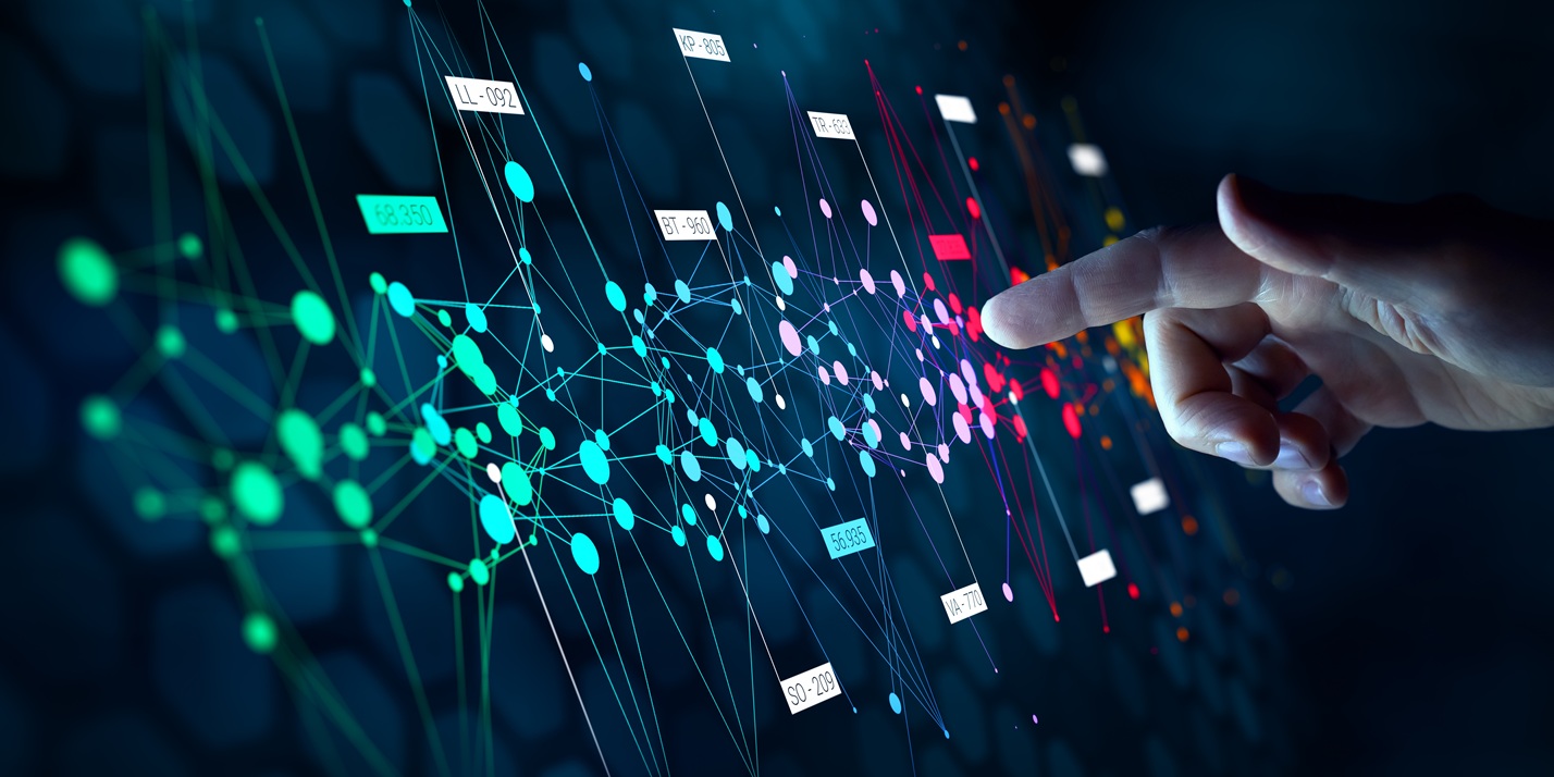 Claude 4: Anthropic’s Powerful New AI Models for Advanced Reasoning & Coding 2 Interactive visualization of AI neural network data flow representing complex reasoning and large context processing in advanced language models