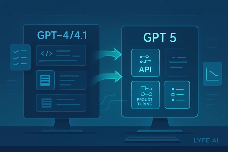 Migrating to GPT 5: Step-by-Step OpenAI ChatGPT Upgrade Guide 2 GPT migration 4 5