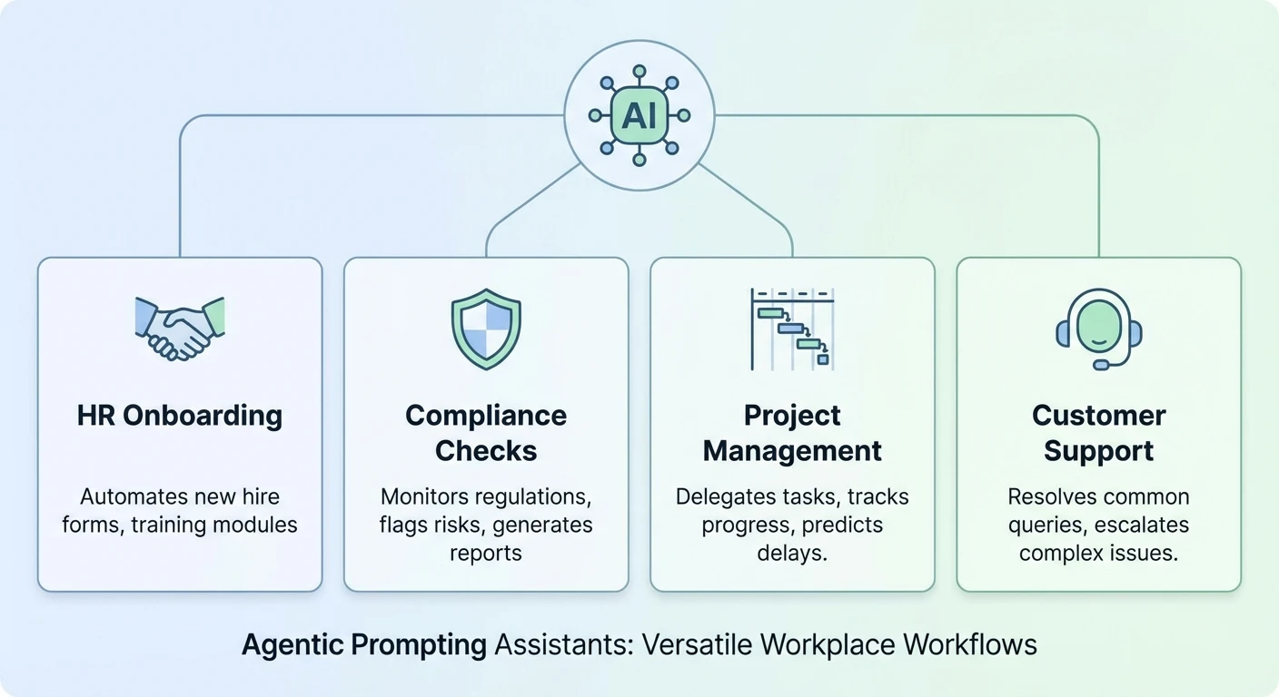 Agentic Prompting Assistants From Concept to Compliance 5 Section 4 Integrating agentic prompting into daily routines - mid section