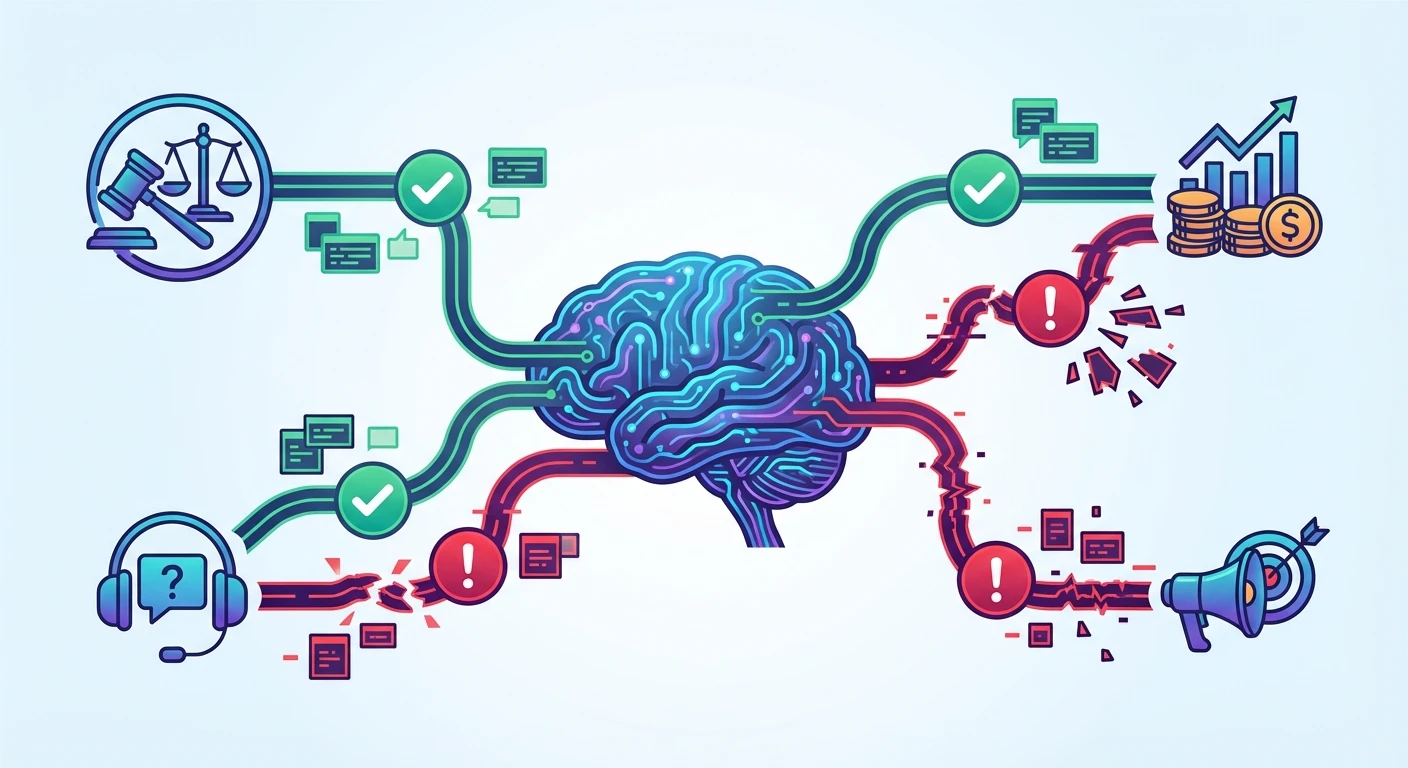 Near section What AI hallucinations are 2026 definition and examples