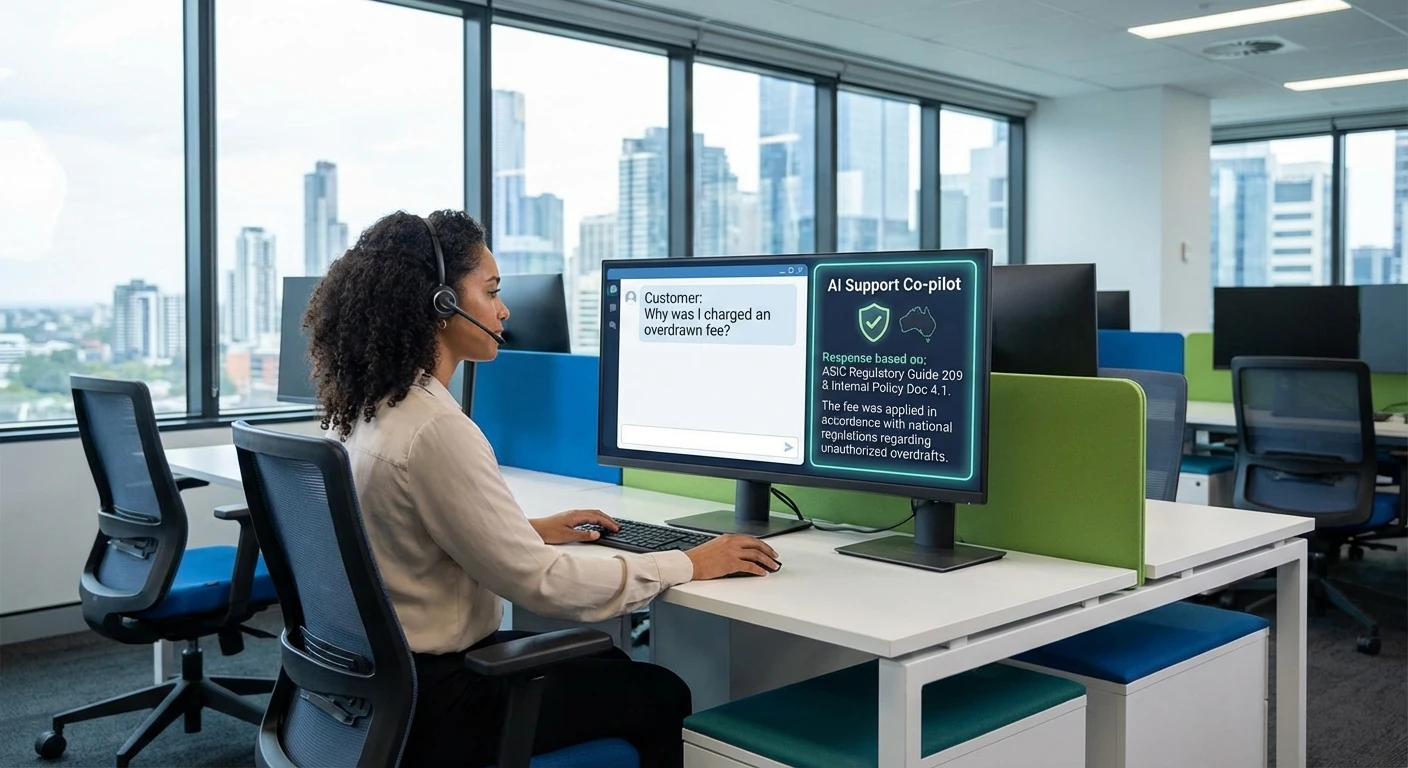 After Customer support assistants in AU section