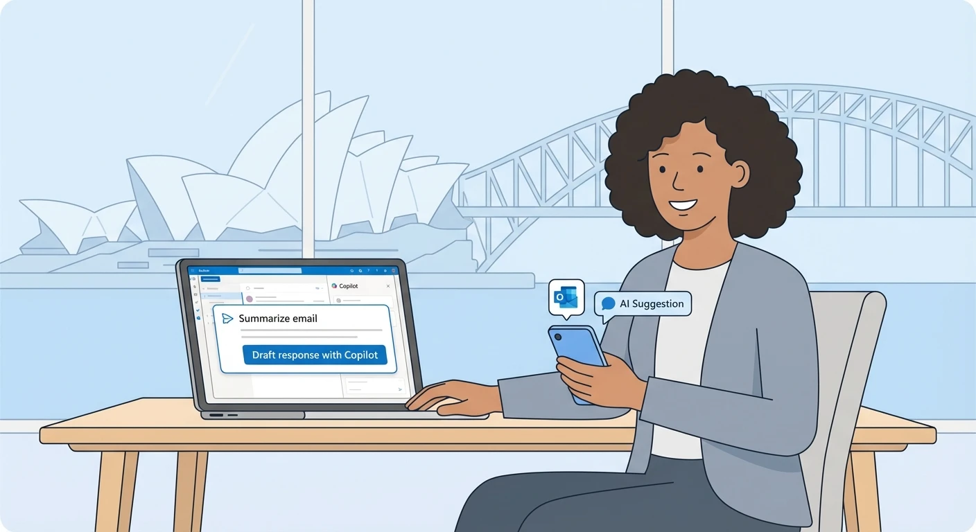 Mastering Copilot for Email in Outlook - AU Guide - Part 2 3 After Introduction - to visually hook readers