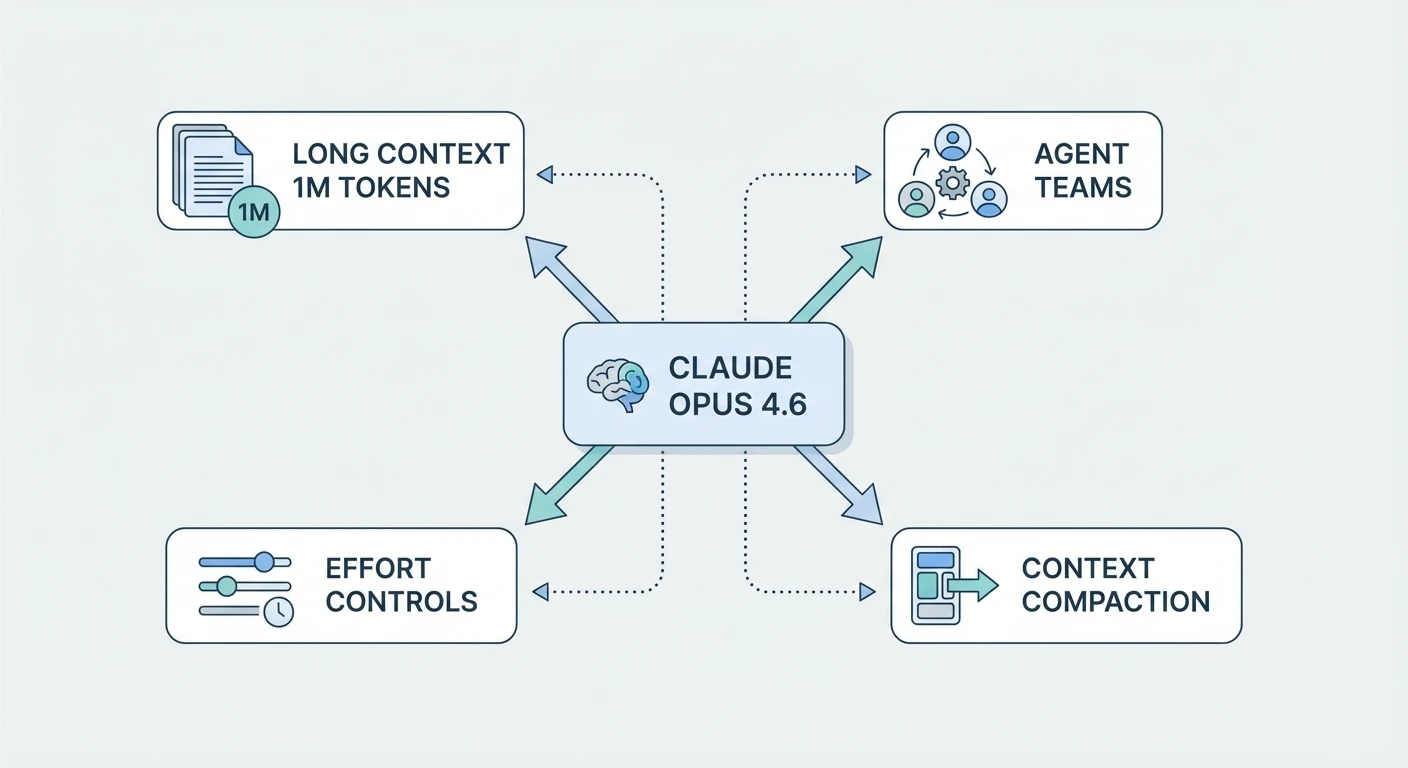 After Introduction - visual overview of Opus 4-6 capabilities