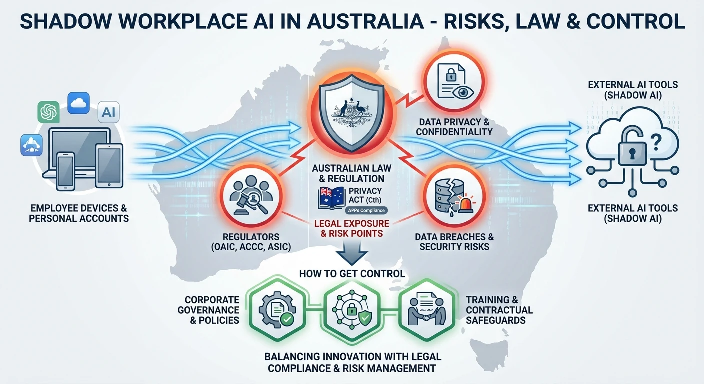 Shadow Workplace AI in Australia Risks and Control 7 Mid Article - in legal and risk section